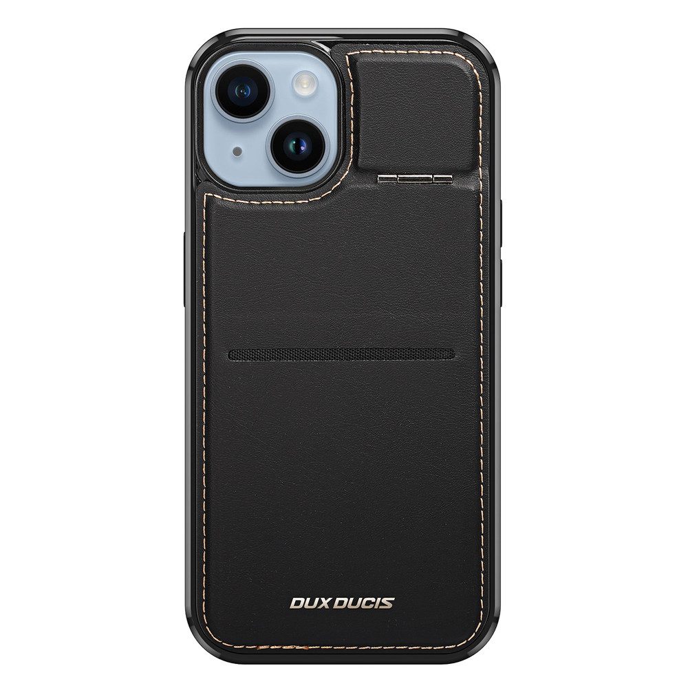 Dux Ducis Smartphone-Hülle Klapphülle Kartenfach RFID-Schutz, MagSafe, Kartenfach, RFID-Blocker, Ständer