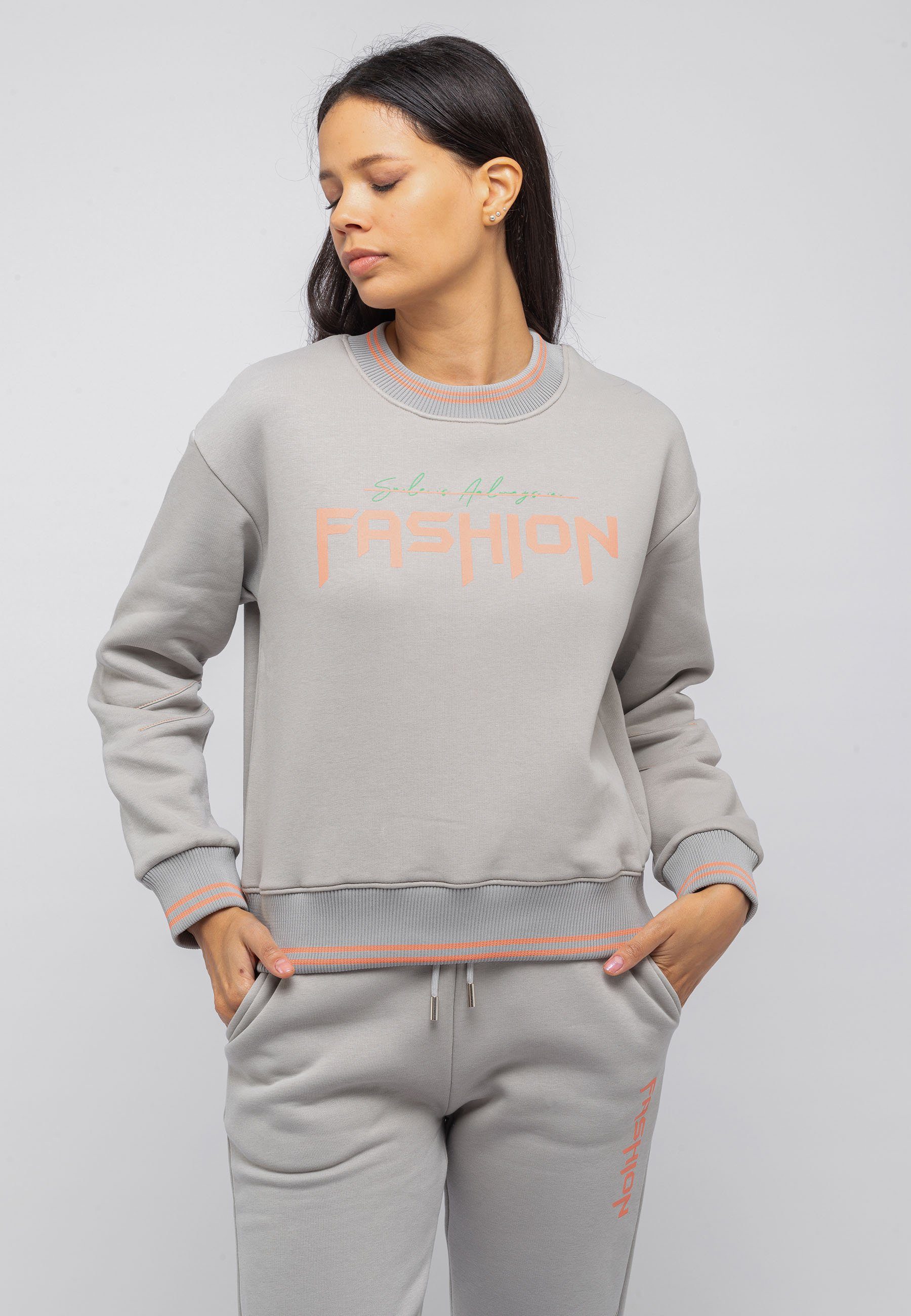Tom Barron Trainingsanzug Tom Barron Women Casual Regular Size Tracksuit Wi günstig online kaufen
