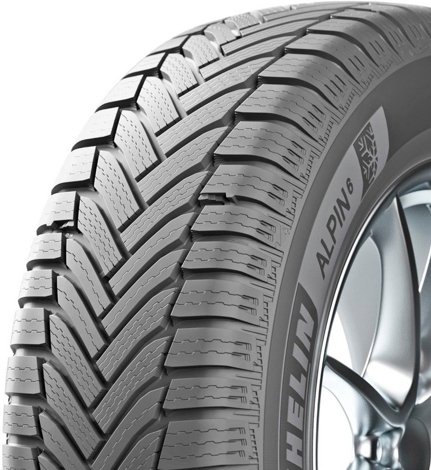 Michelin Winterreifen Alpin 6, 1-St., in verschiedenen Ausführungen  erhältlich, Neueste Compound-Technologie für winterliche Bedingungen