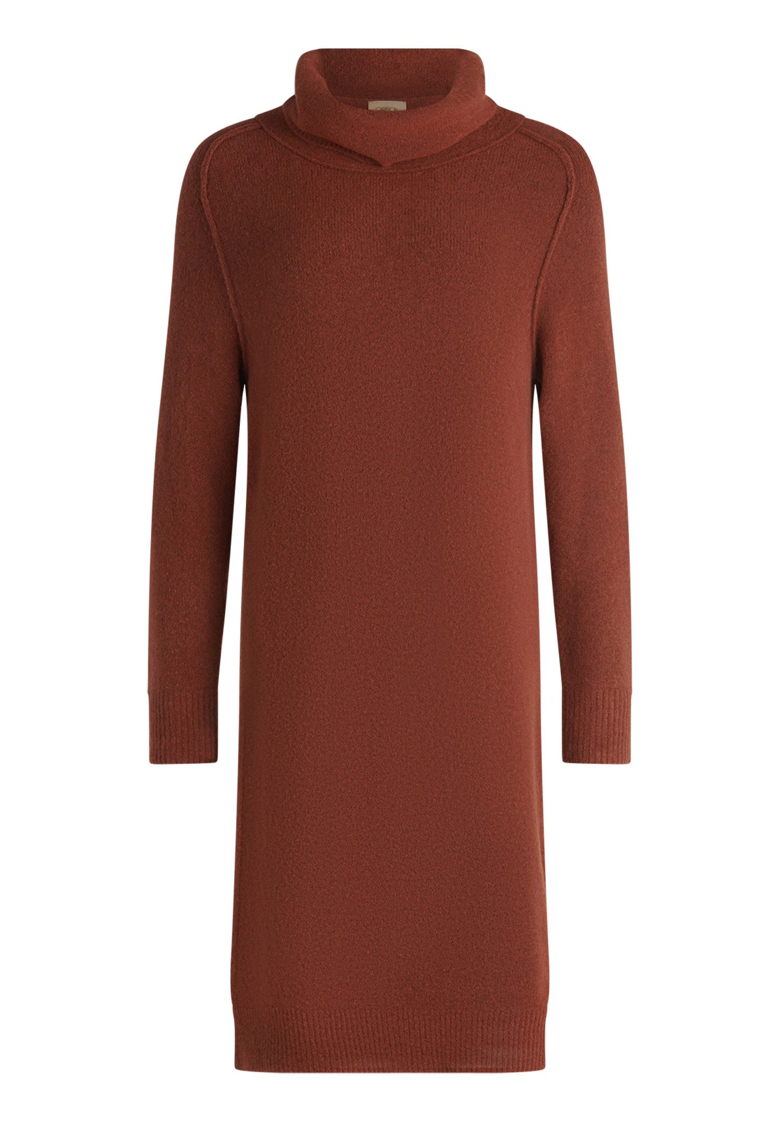 Cartoon Strickkleid Damen Strickkleid mit Turtle Neck günstig online kaufen