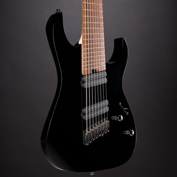 Ibanez E-Gitarre, Standard RGMS8-BK Multiscale 8-String Black, Standard RGMS8-BK Multiscale 8-String Black