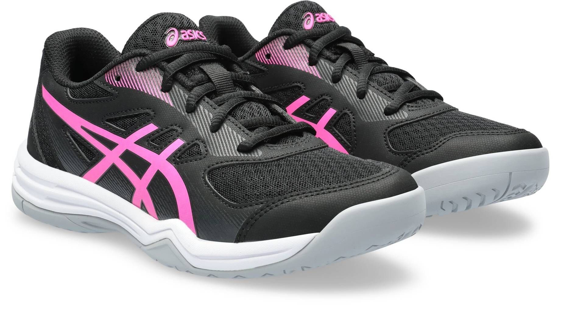 GS Tennisschuhe (976) Tennisschuh Indoor 5 Asics UPCOURT Kinder schwarz/pink