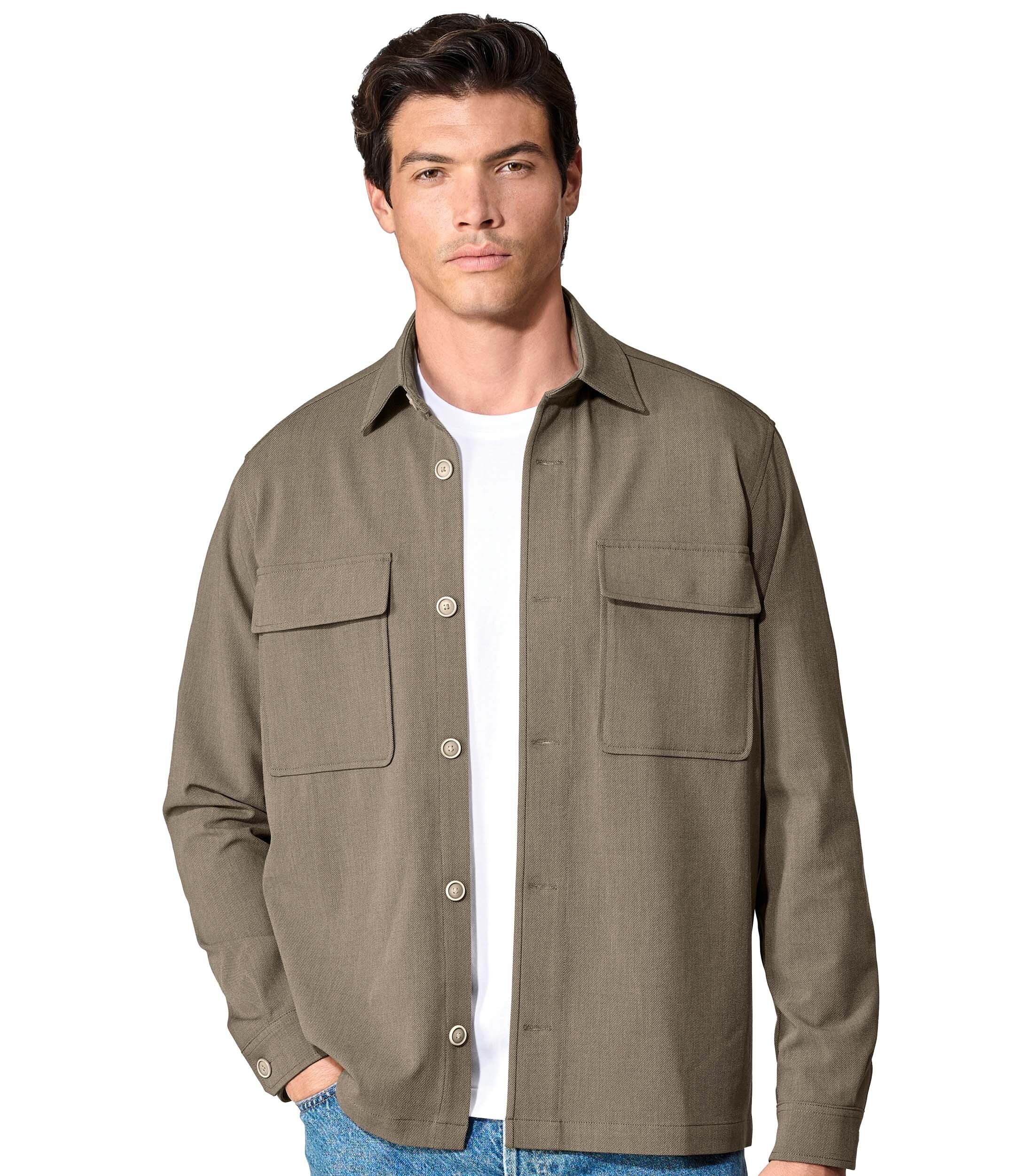 VENTI Langarmhemd VENTI Hemdjacke City uni günstig online kaufen