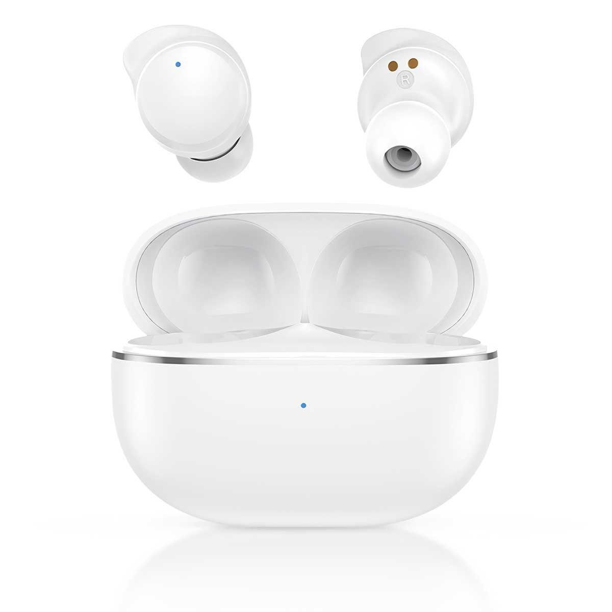 Woyax Dots Mini Bluetooth in Ear Kopfhörer, HiFi Stereo In-Ear-Kopfhörer (True Wireless, Touch Control, Katzenohr-Design für Arbeit und Sport)