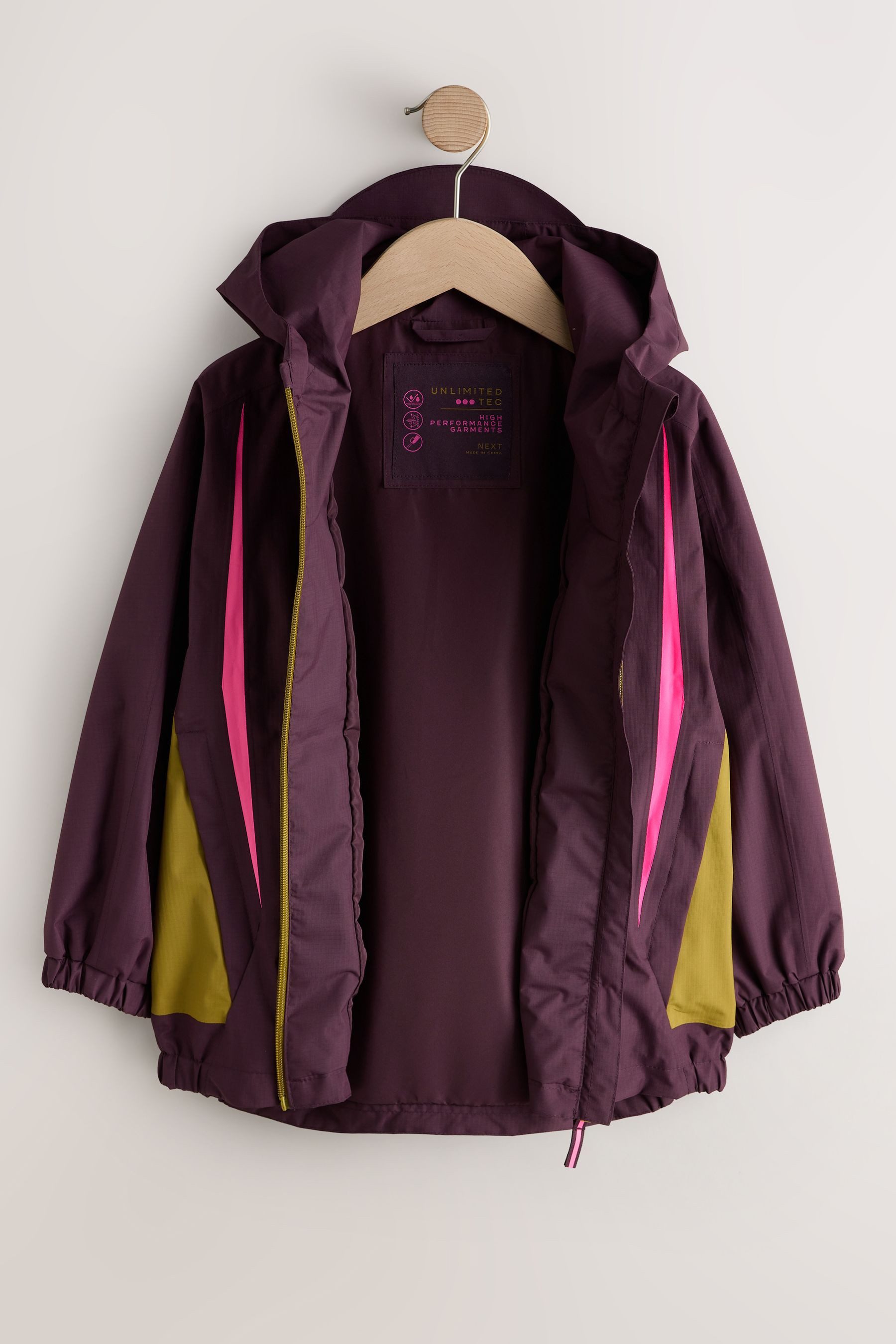 Next Regenjacke Wasserdichte, verkürzte Jacke (1-St)