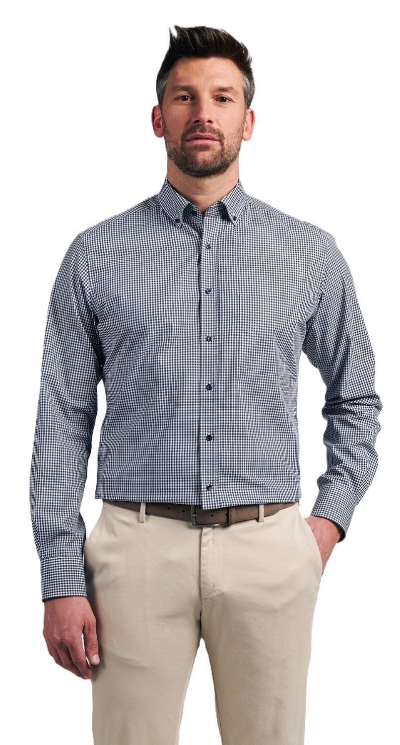 Businesshemd 8912-X143, LANGARM HEMD MODERN FIT POPELINE
