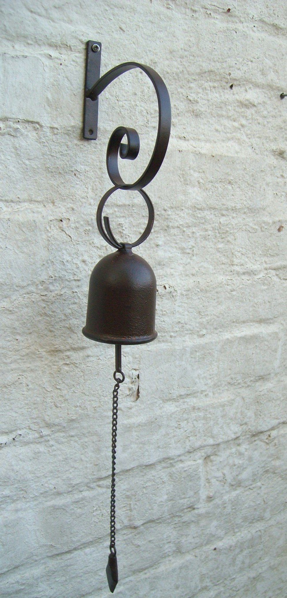 Deko-Impression Hausglocke Klangvolle Türglocke, Glocke, Tür - Klingel, mit Wandhaken u. Kette, (1-tlg)