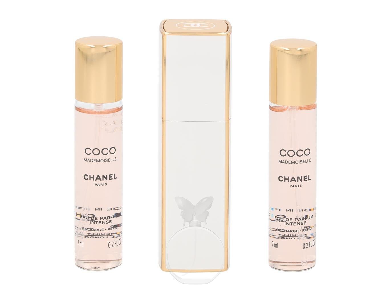 Chanel Chance Mini Eau De Toilette Spray + 2 Refills 3 x. 21ml