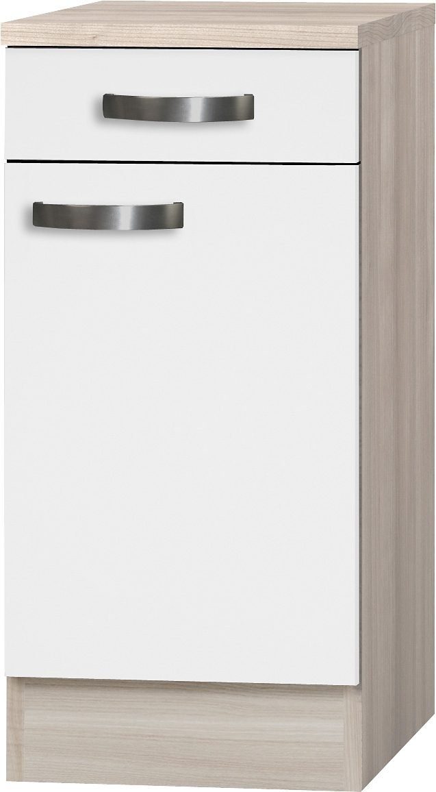 OPTIFIT Unterschrank Faro, mit Metallgriffen, Breite 40 cm