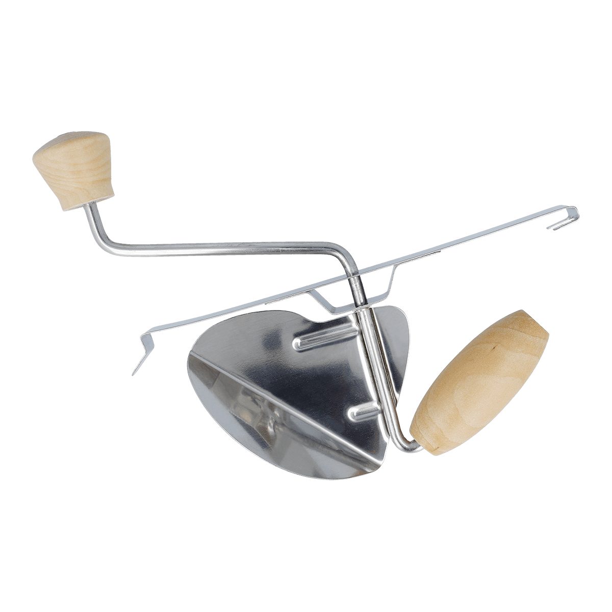 EUROHOME Passiersieb Edelstahl Passiermaschine mit abnehmbarem Rührwerk, Edelstahl, (1-St., Küchensieb Ø20 cm), Küchenmaschine mit feinem Sieb - Küchenhelfer