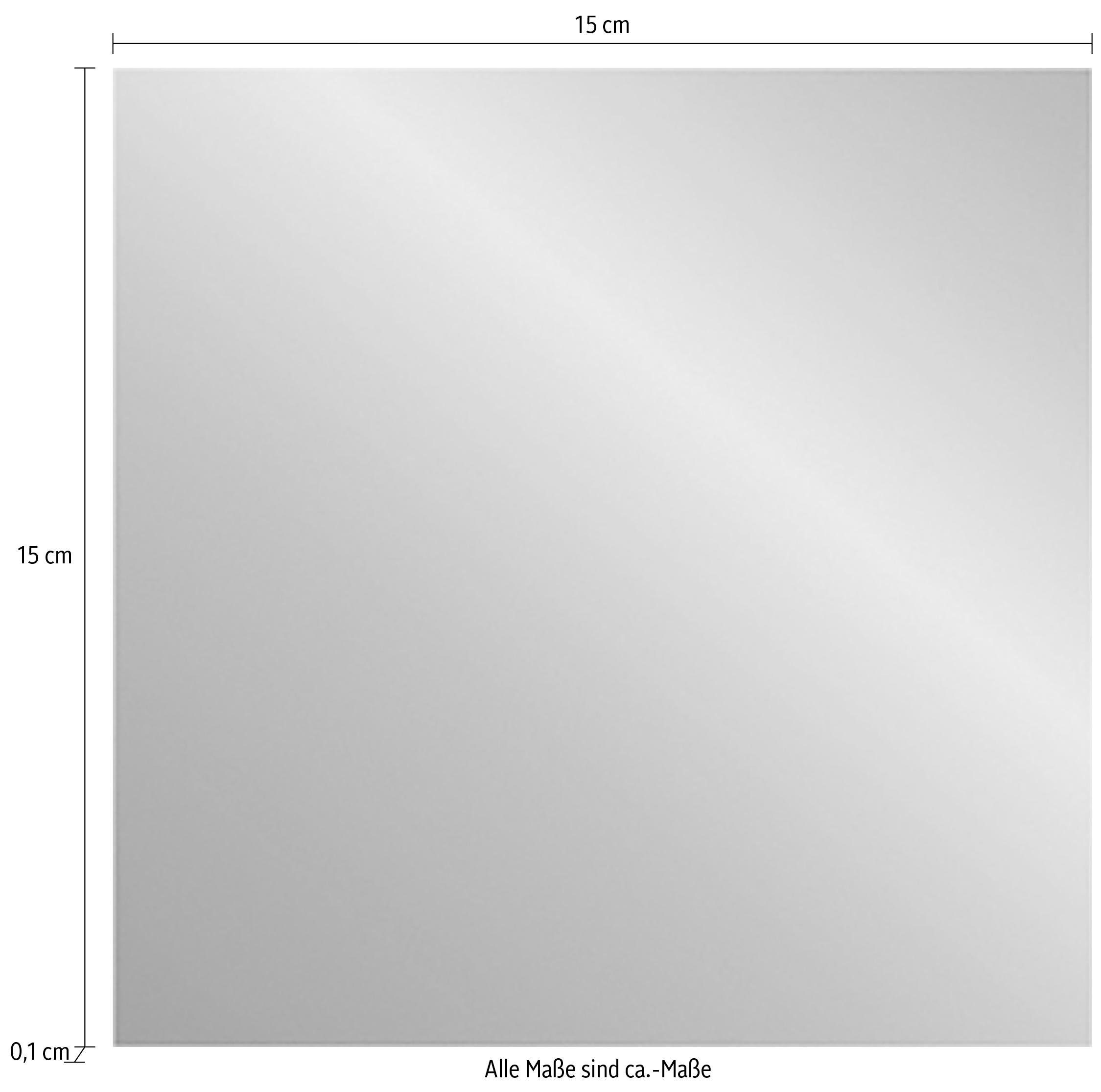 queence Fliesenaufkleber Metallic Look (Set, 12 St), Stickerfliesen, selbstklebend, Sticker, 12er Set