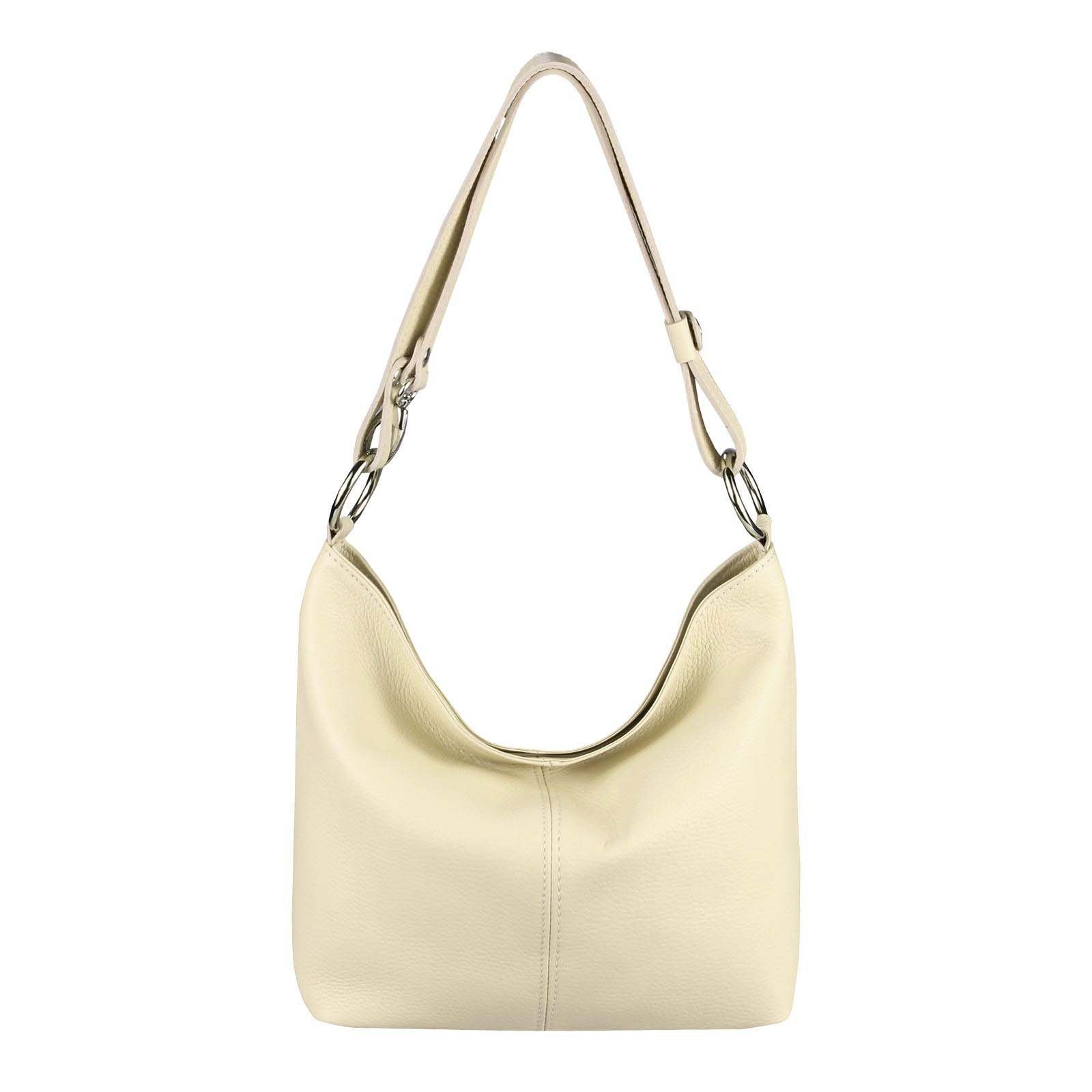 Shopper Made in Italy Damen Leder Tasche Schultertasche