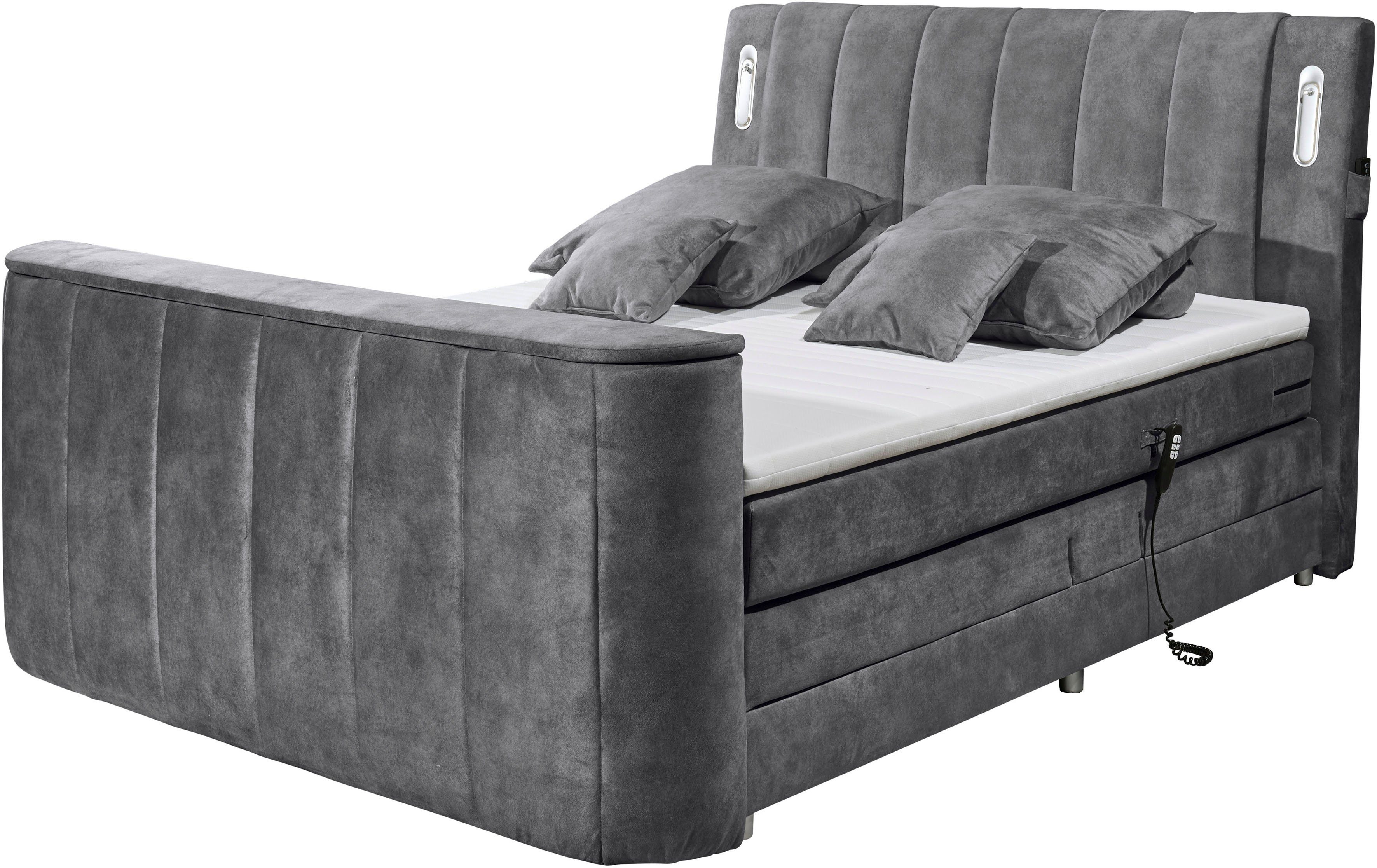 ED EXCITING DESIGN Boxspringbett Dallas (6-St), günstig online kaufen