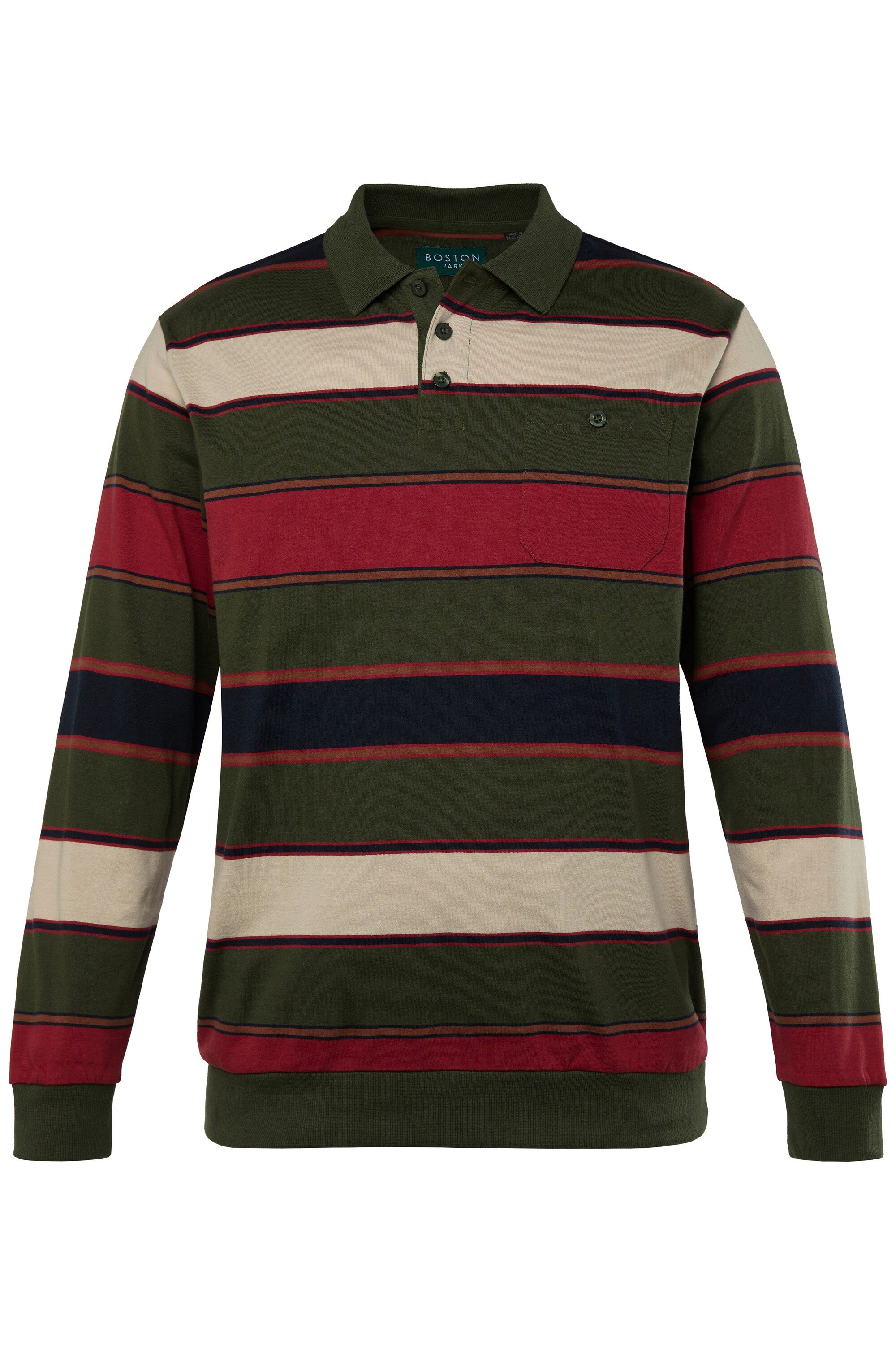 Poloshirt Langarm-Poloshirt
