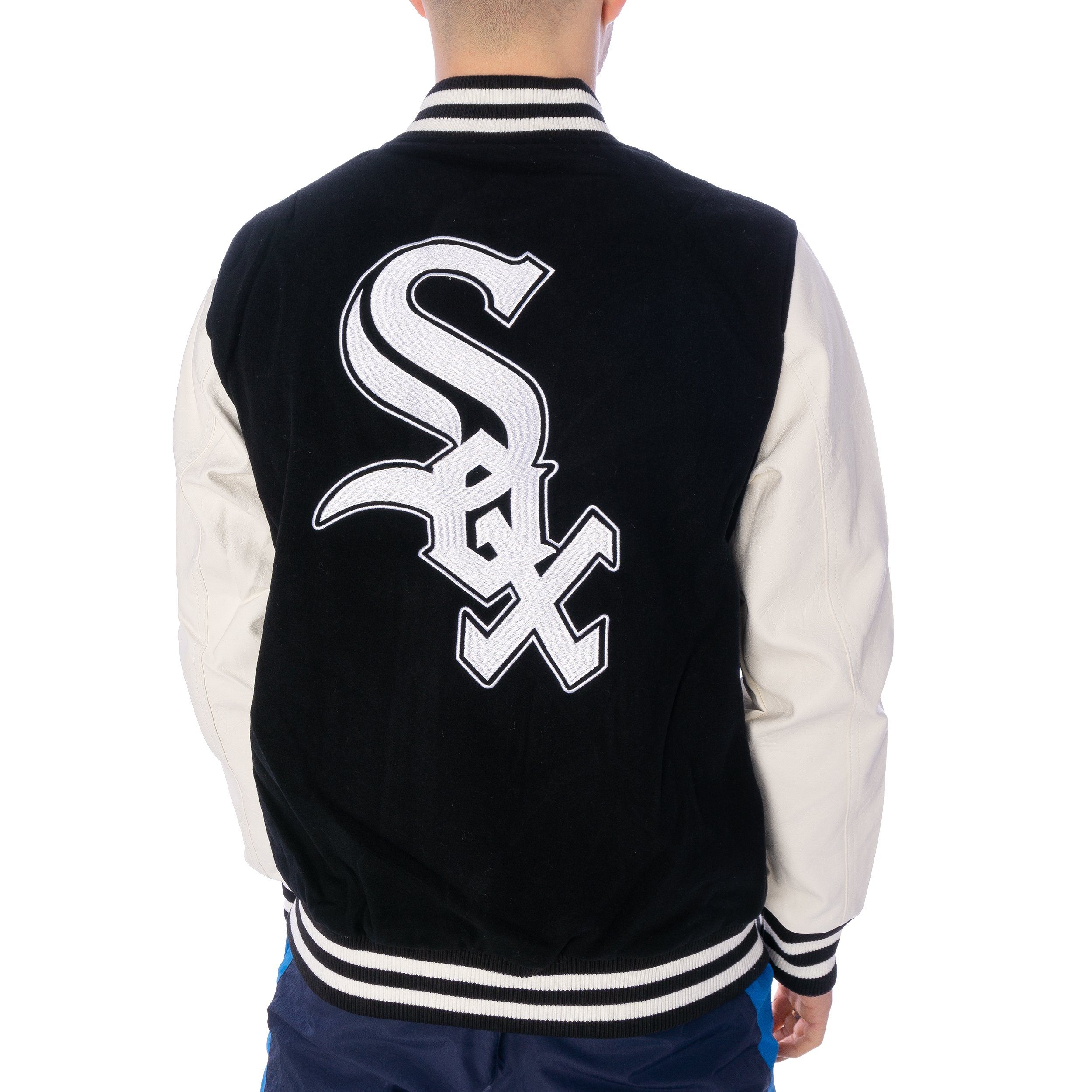 New (1-St) Bomberjacke White Sox Era Heritage Era New Chicago Varsity Jacke
