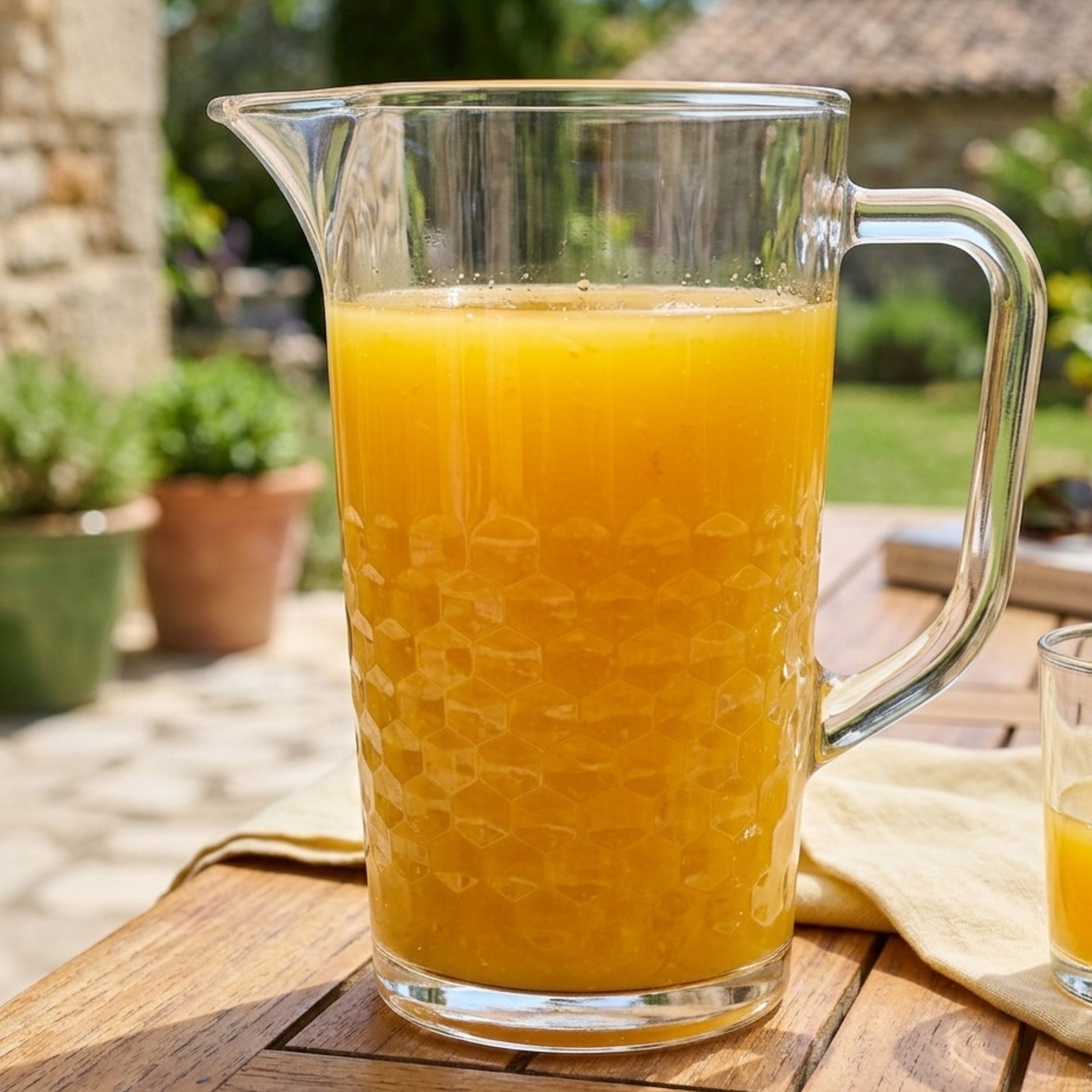 Ritzenhoff & Breker Wasserkrug Favo, (1-tlg), Spülmaschinengeeignet, Fassungsvermögen: 1,2 Liter