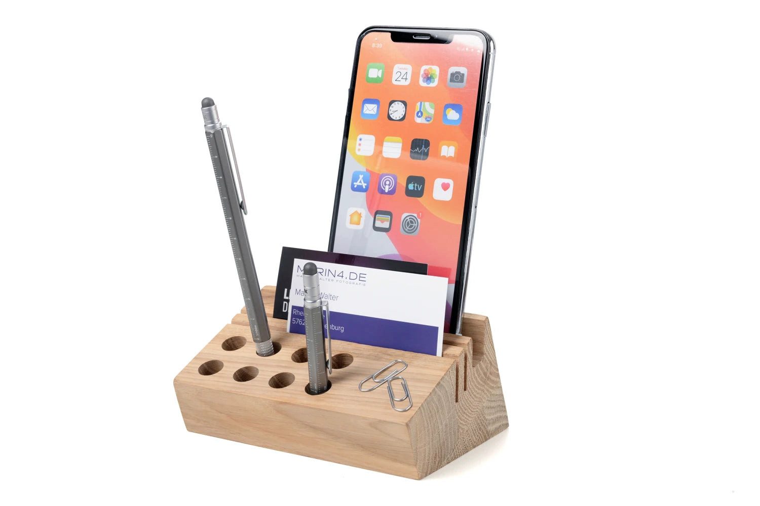 TROIKA Schreibgeräteetui HOLZWEG PEN STAND