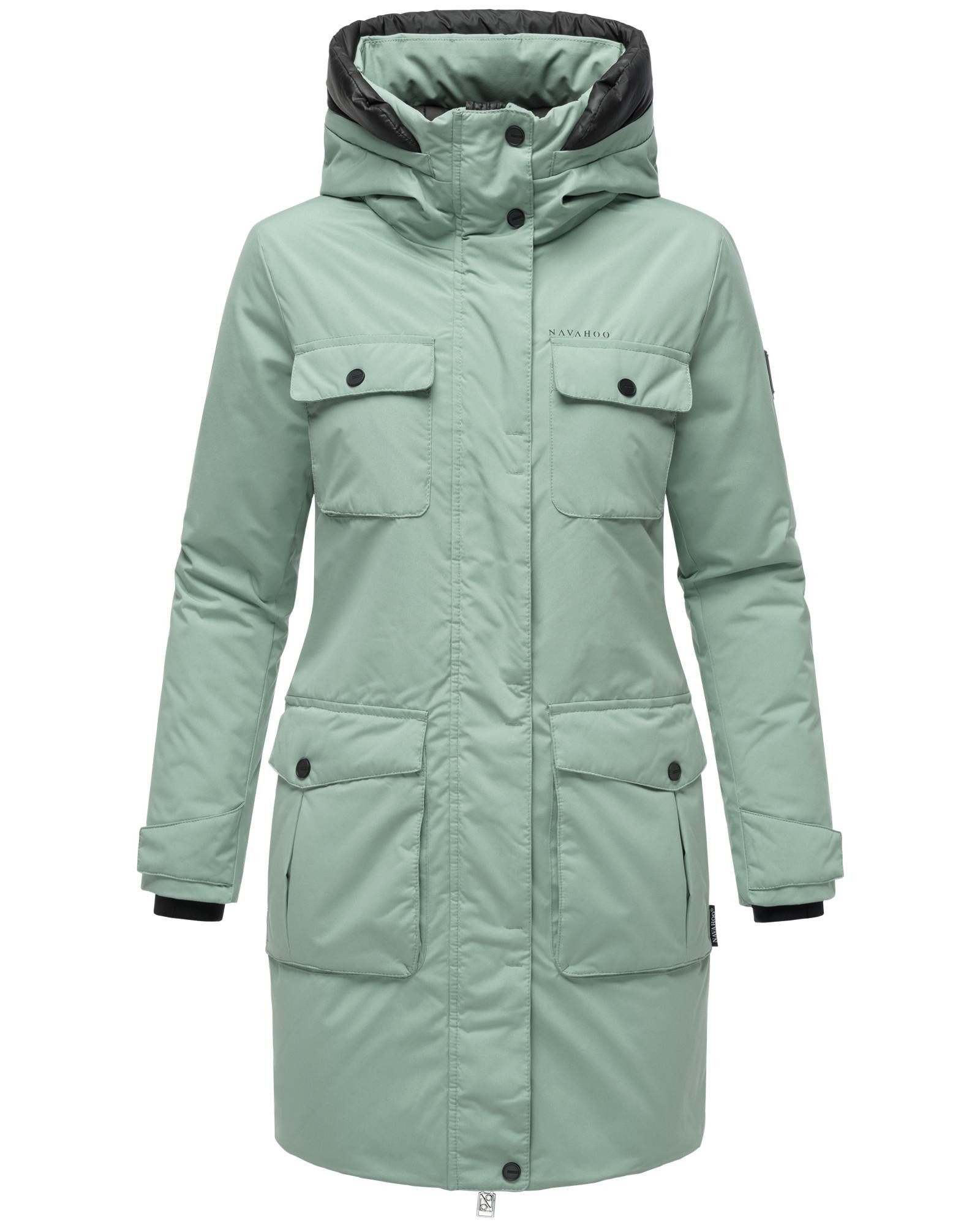Navahoo Winterjacke Eissturm 14 Wasserabweisende Jacke mit Kapuze – Bild 4 von 5