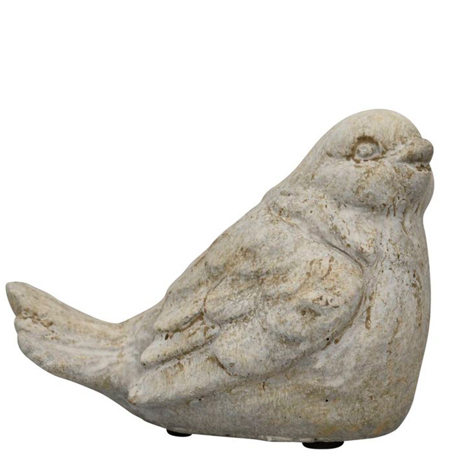 Dekoobjekt Vogel Valo - Zement - 12,5x7,5x8,5 cm oder 12,5x9x9,5 cm