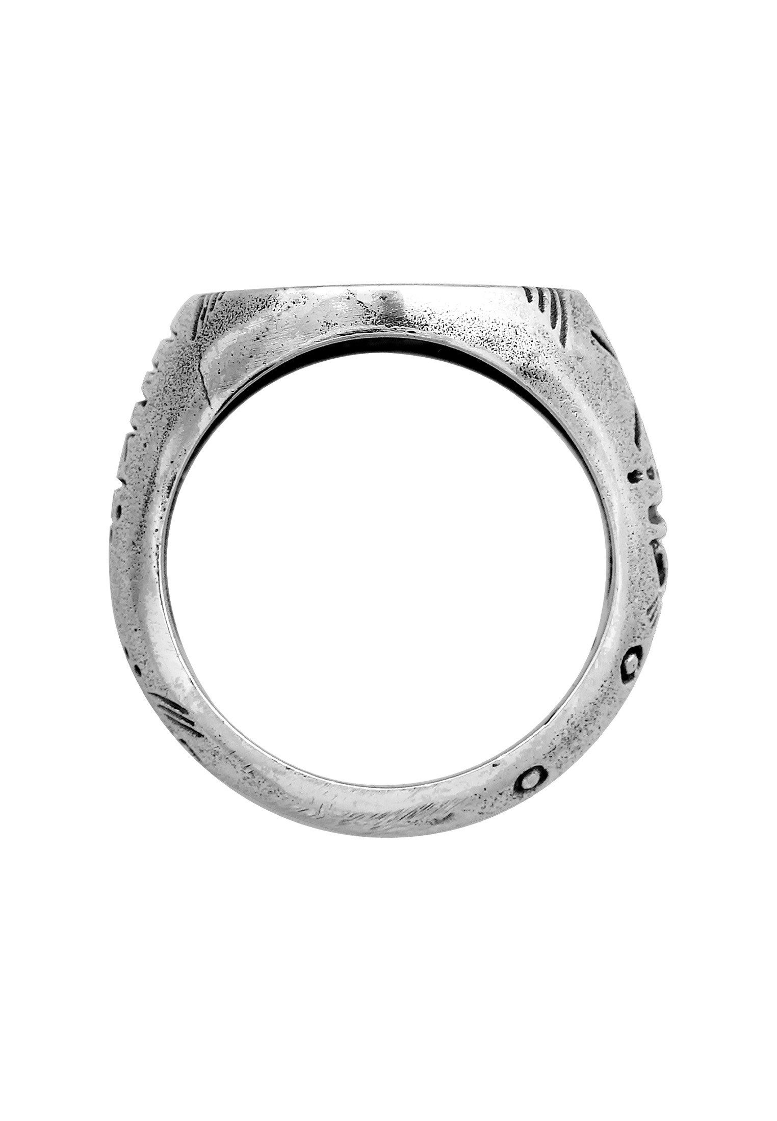 HAZE & GLORY Siegelring Siegelring - Tiger 925 Silber