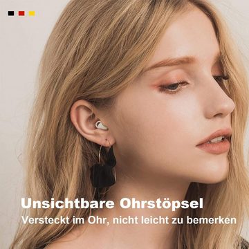 Gontence In-Ear-Kopfhörer (Geräuschreduzierung,Schnarchen unterdrücken) Schlaf-Kopfhörer