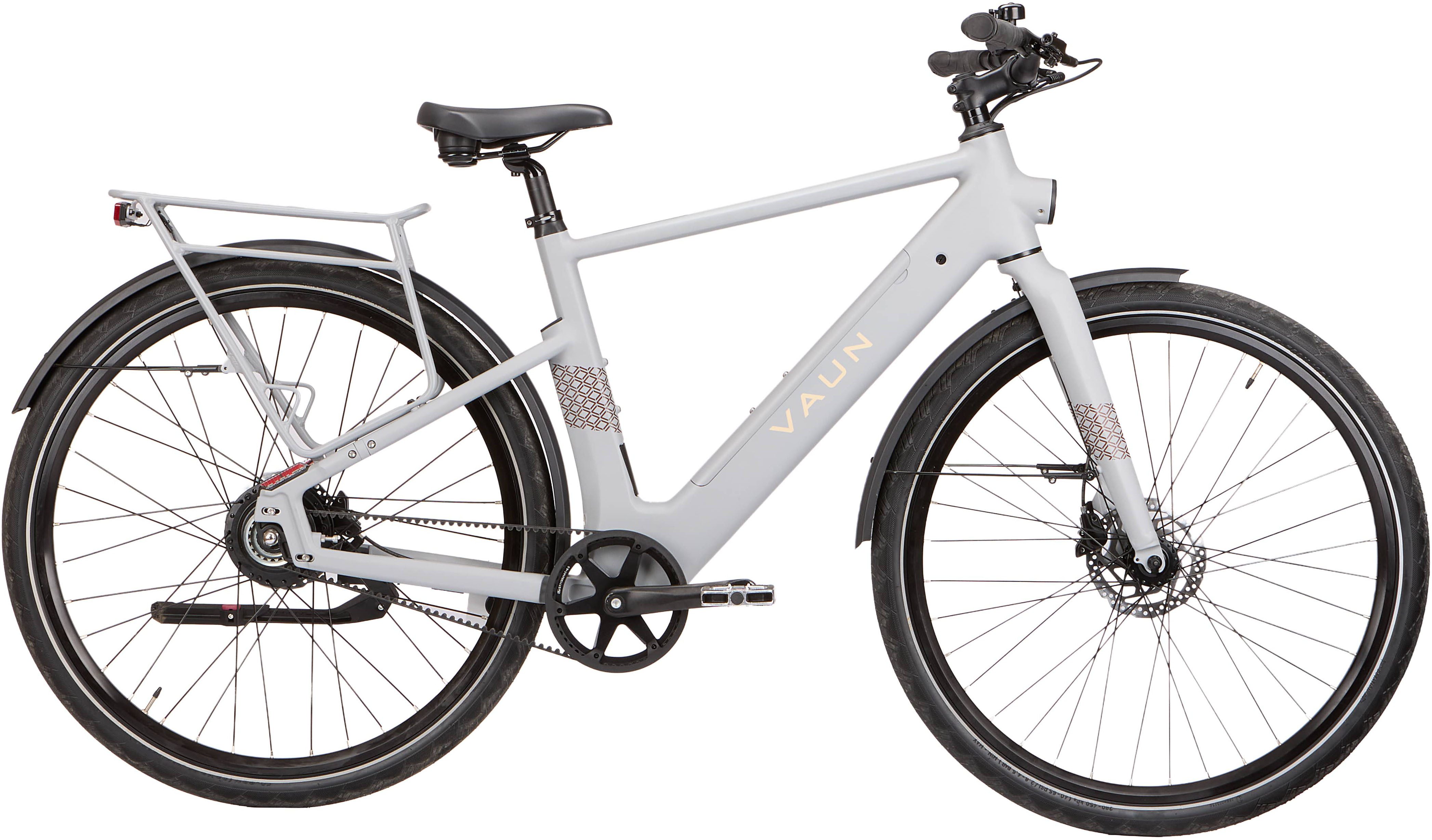 Vaun E-Bike Cityrad VAUN SKYLINE Wave-Cityrad Bikes, 8 Gang Shimano Nexus 8-Gang Schaltwerk, Nabenschaltung, Mittelmotor, 630 Wh, (mit integr. Akku), Elektrofahrrad für Alltag und Einkauf