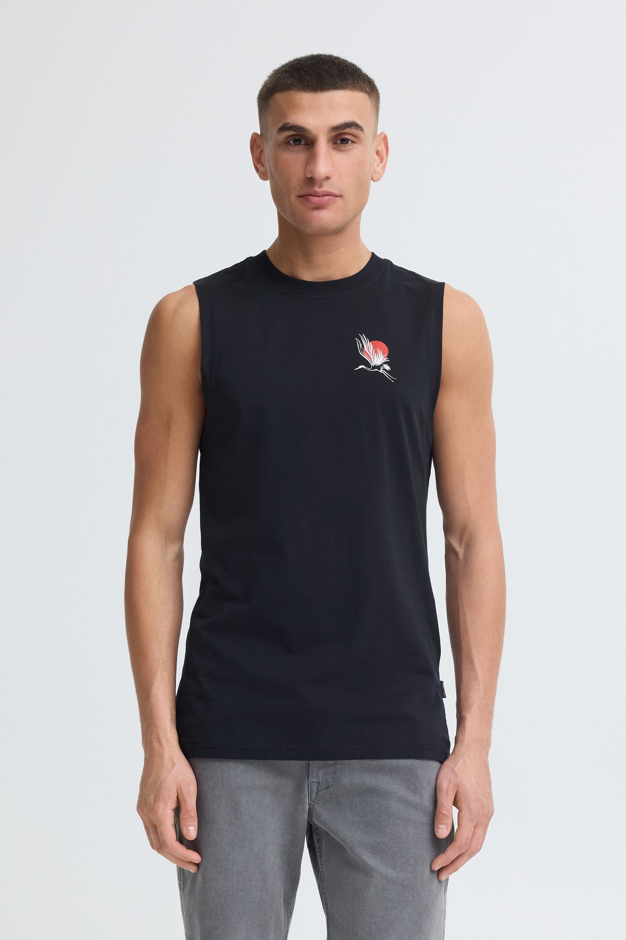Blend Shirttop BHJapo Klassisches Tanktop mit Backprint 'Japan'