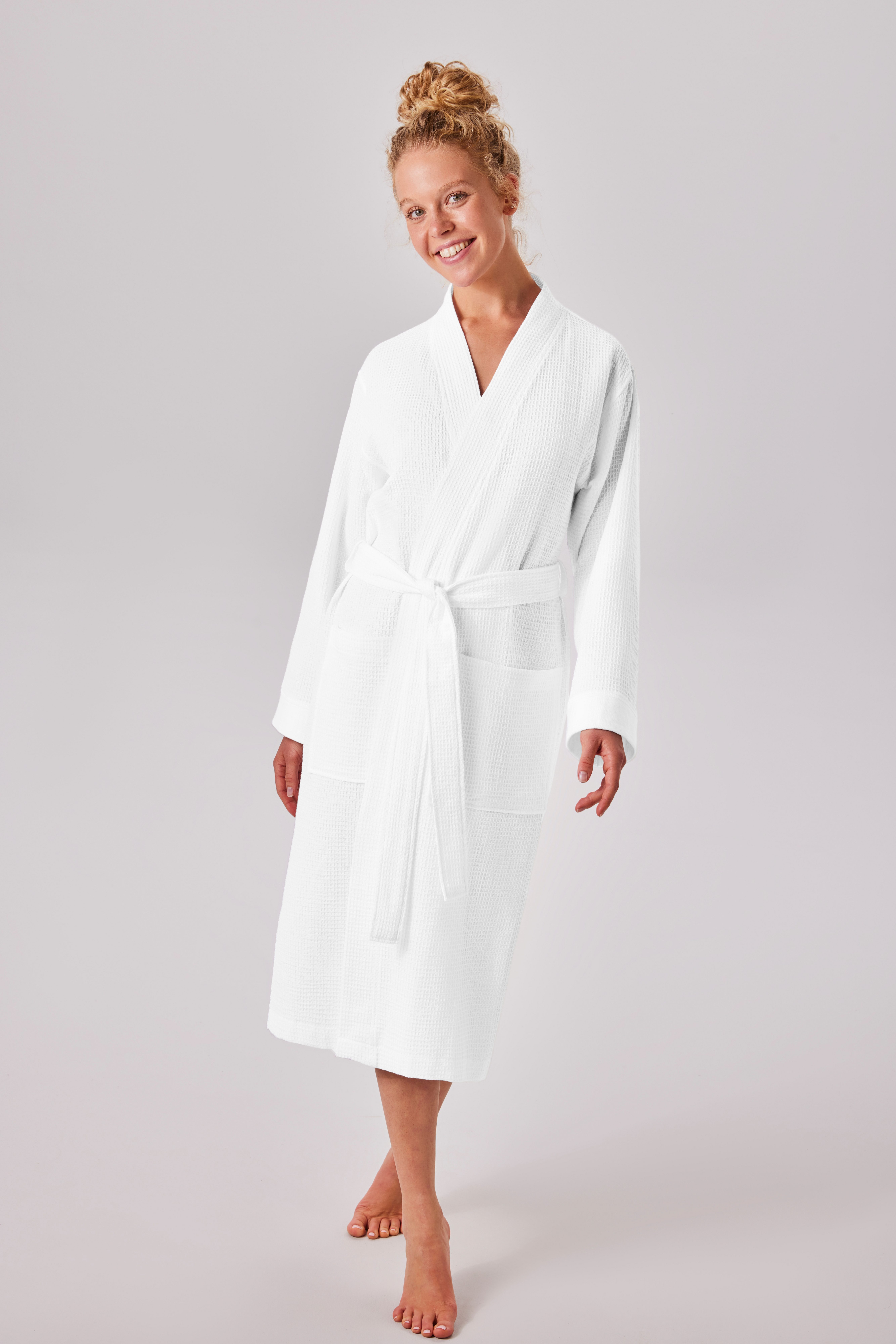 my home Unisex-Bademantel Vanessa, ideal für günstig online kaufen