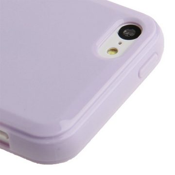König Design Handyhülle Apple iPhone 5c, Apple iPhone 5c Handyhülle Backcover Violett