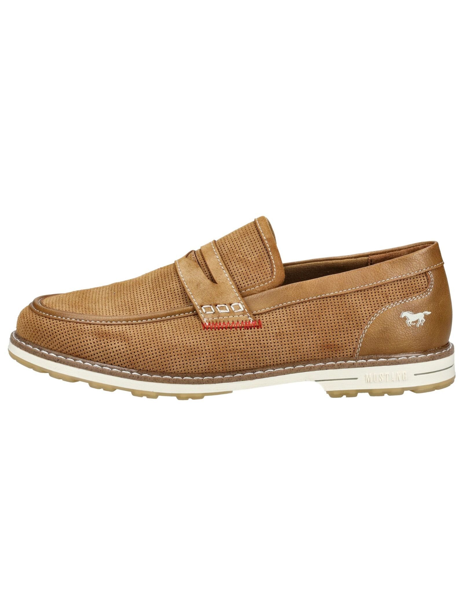 MUSTANG Slipper Veloursleder Slipper günstig online kaufen