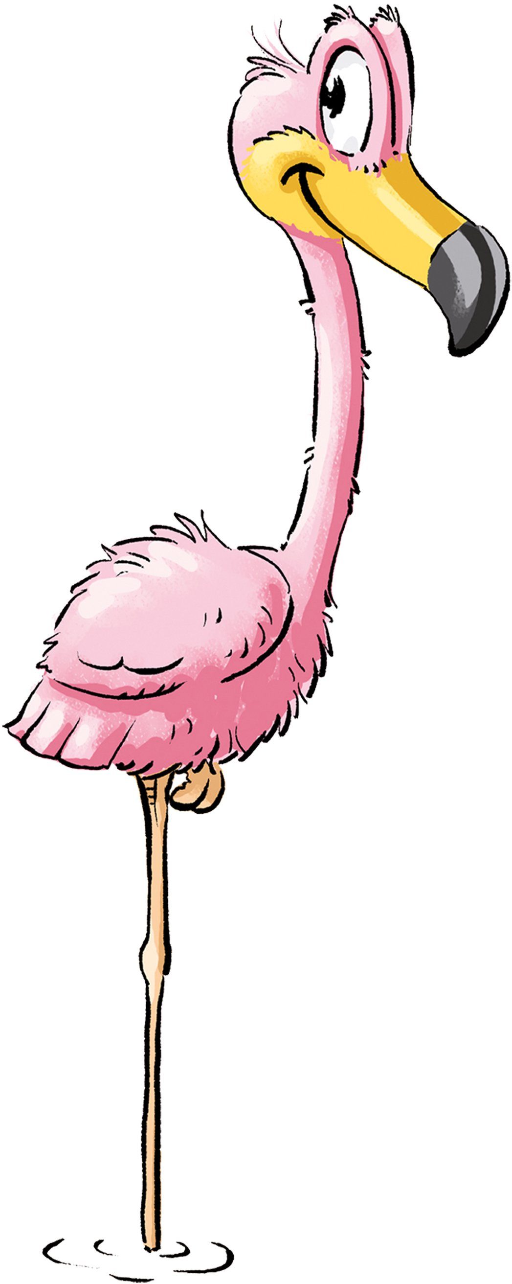 Ritzenhoff & Breker Kindergeschirr-Set Happy 1 3 1 Flo Person mit Teile, für Flamingo-Dekor, (3-tlg), Personen, Porzellan, Zoo
