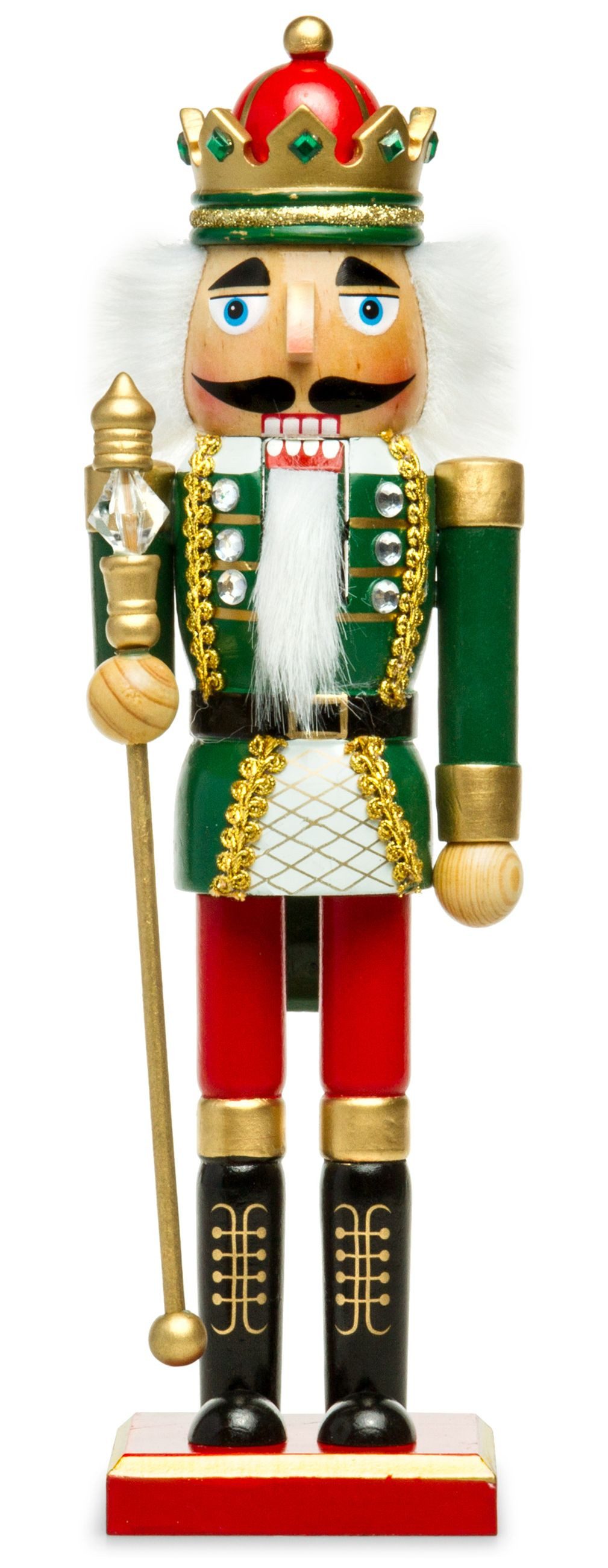 SIKORA Weihnachtsfigur NK-D traditionelle Deko Nussknacker Figur aus Holz H günstig online kaufen