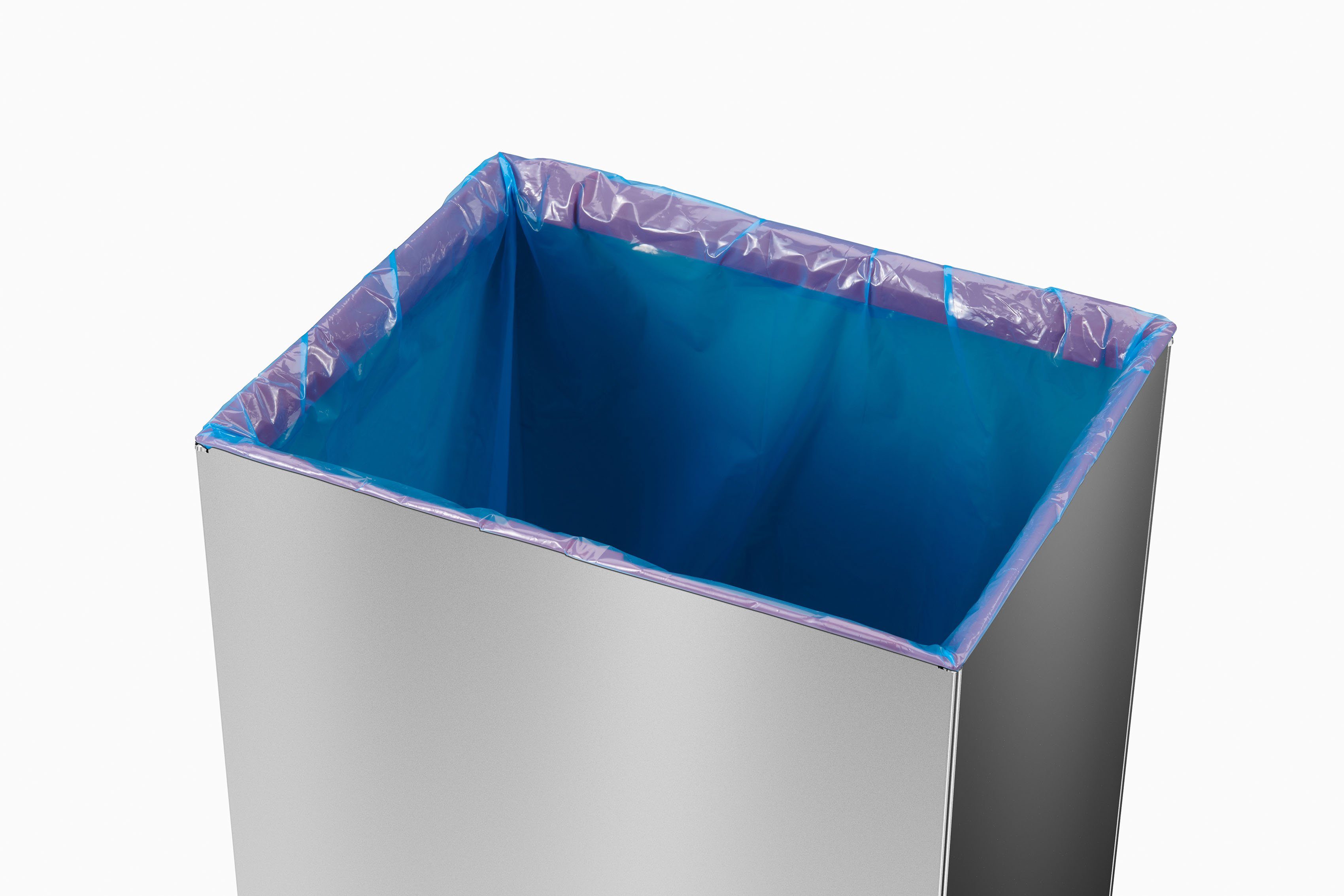 Hailo Abfalleimer "Big-Box Swing XL" 52 l, Edelstahl – Bild 5 von 5