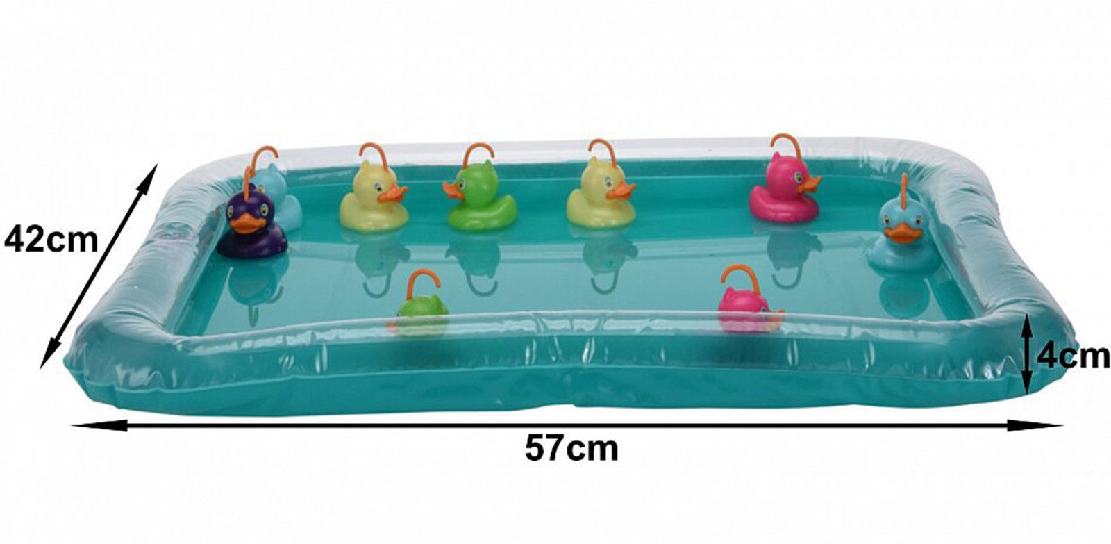 Koopman Spielzeug-Gartenset Entenangeln Wasserspiel Angelspiel Pool + 10 En günstig online kaufen