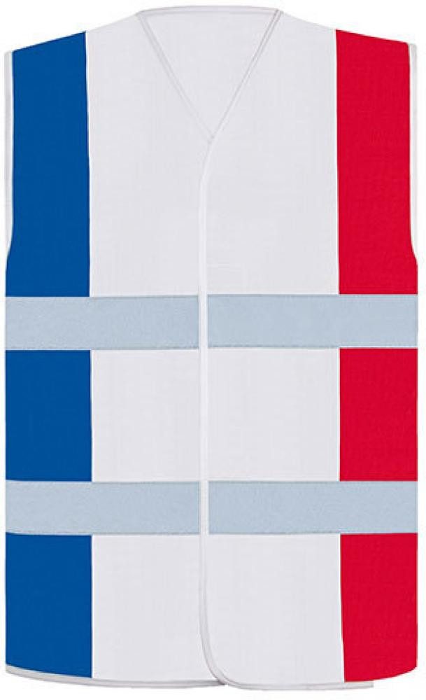 korntex Warnweste National Safety Vest Sicherheitswesten Flagge