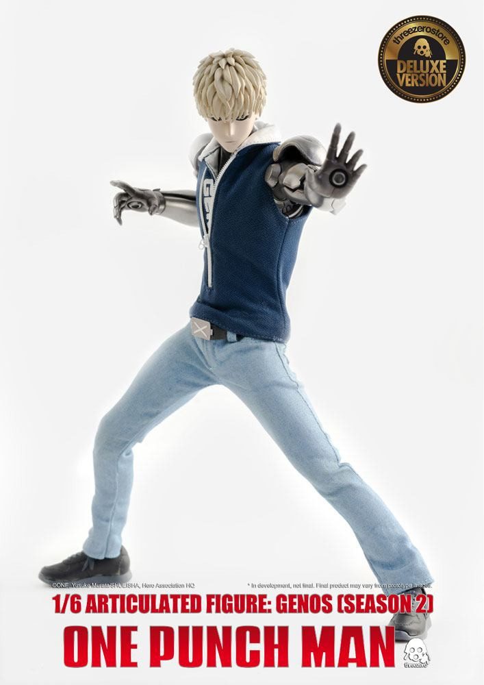 ThreeZero Actionfigur One Punch Man 1/6 Genos (Season 2) 30 cm Actionfigur Deluxe Version