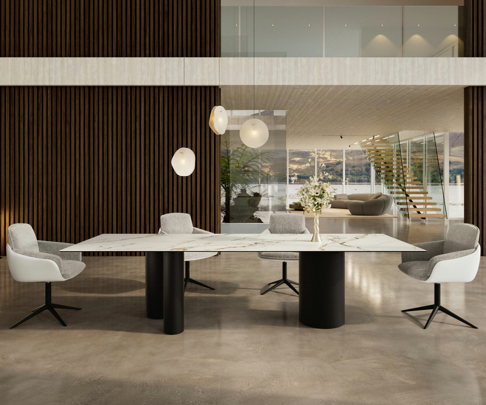 DELIFE Esstisch Edge, Keramik Calacatta Luxe günstig online kaufen