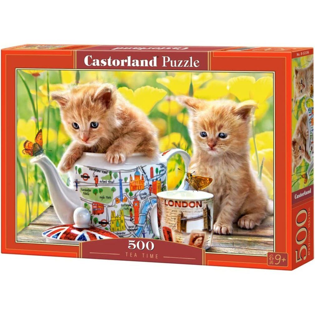 Castorland Puzzle Puzzle Tea Time 500 Teile, Puzzleteile