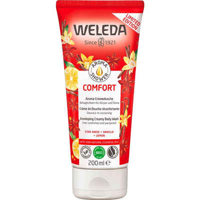 WELEDA Duschgel Aroma Shower Comfort Cremedusche, 200 ml