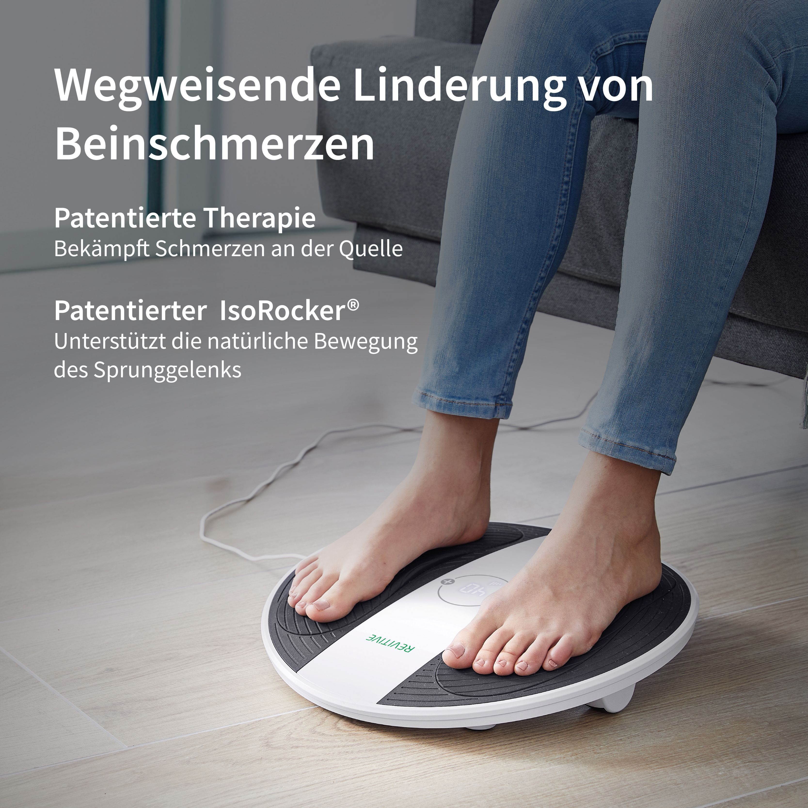 REVITIVE EMS-Gerät Pro Health Durchblutungs-Stimulator, Lindert Schmerzen, Beschwerden, Schwellungen, Durchblutungsstörungen