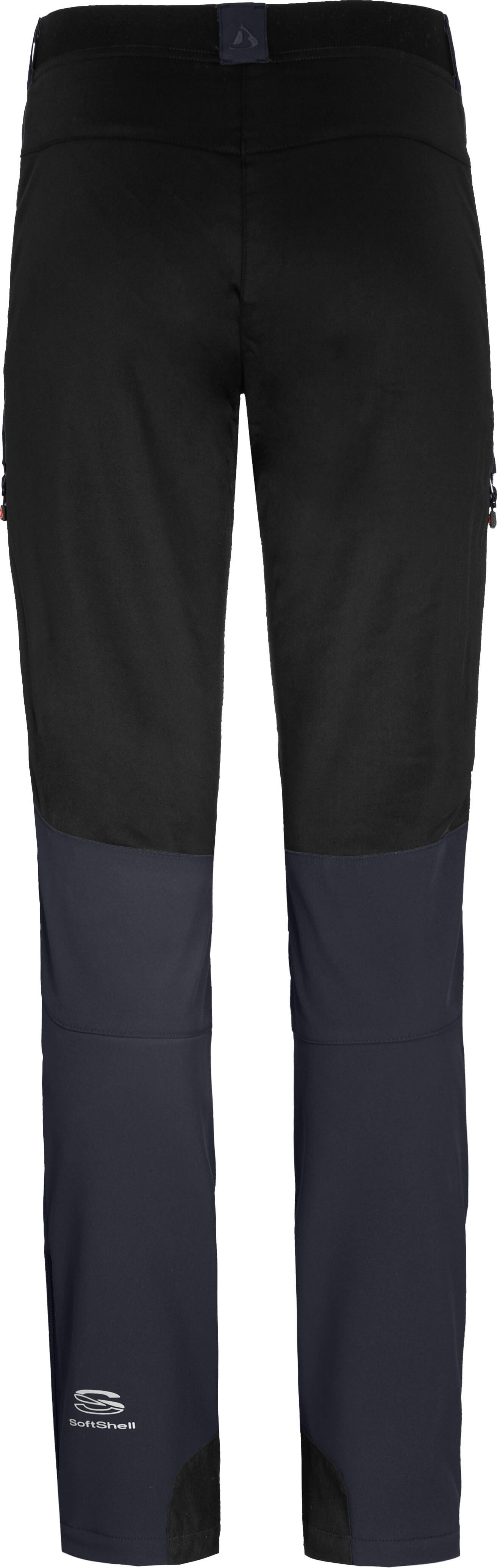 Bergson Outdoorhose BRYNE COMFORT (slim) Damen Winter Softshellhose, mit warmem Innenfleece & elastischem Gesä