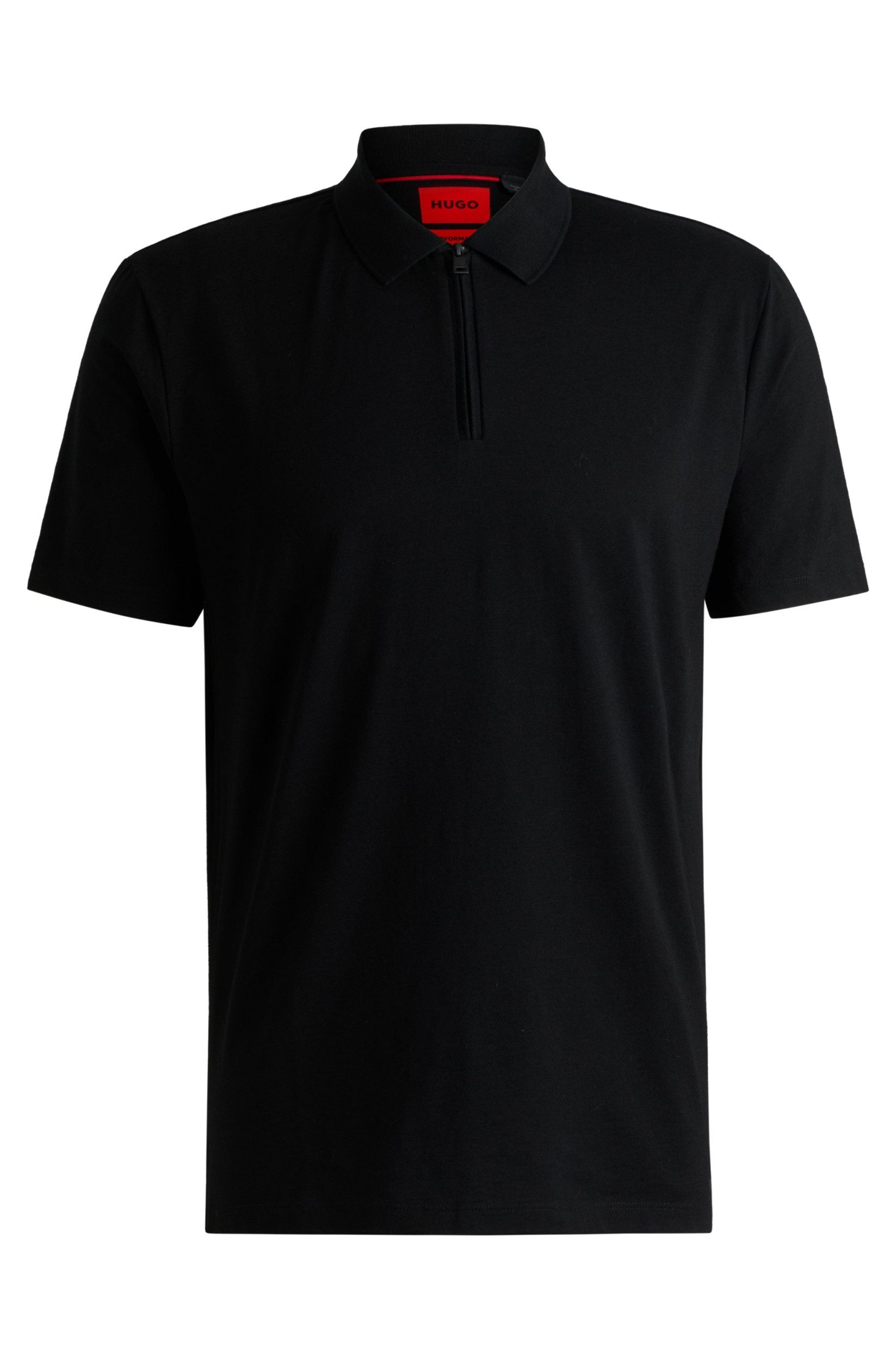 HUGO Poloshirt Poloshirt aus strukturiertem Jersey günstig online kaufen