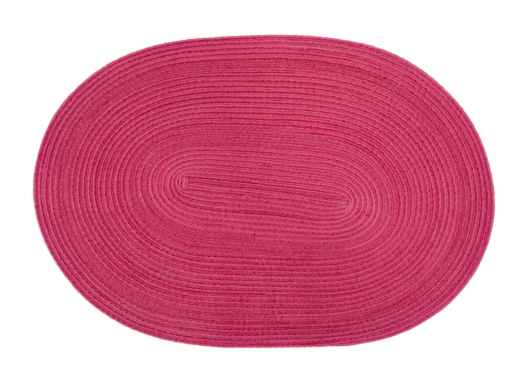 Platzset Tischset 12er Set Samba Oval 048/033 fuchsie