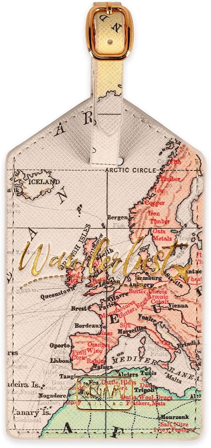 Legami Umhängetasche Legami Kofferetikett Luggage Tag Travel, 6,8x17 cm