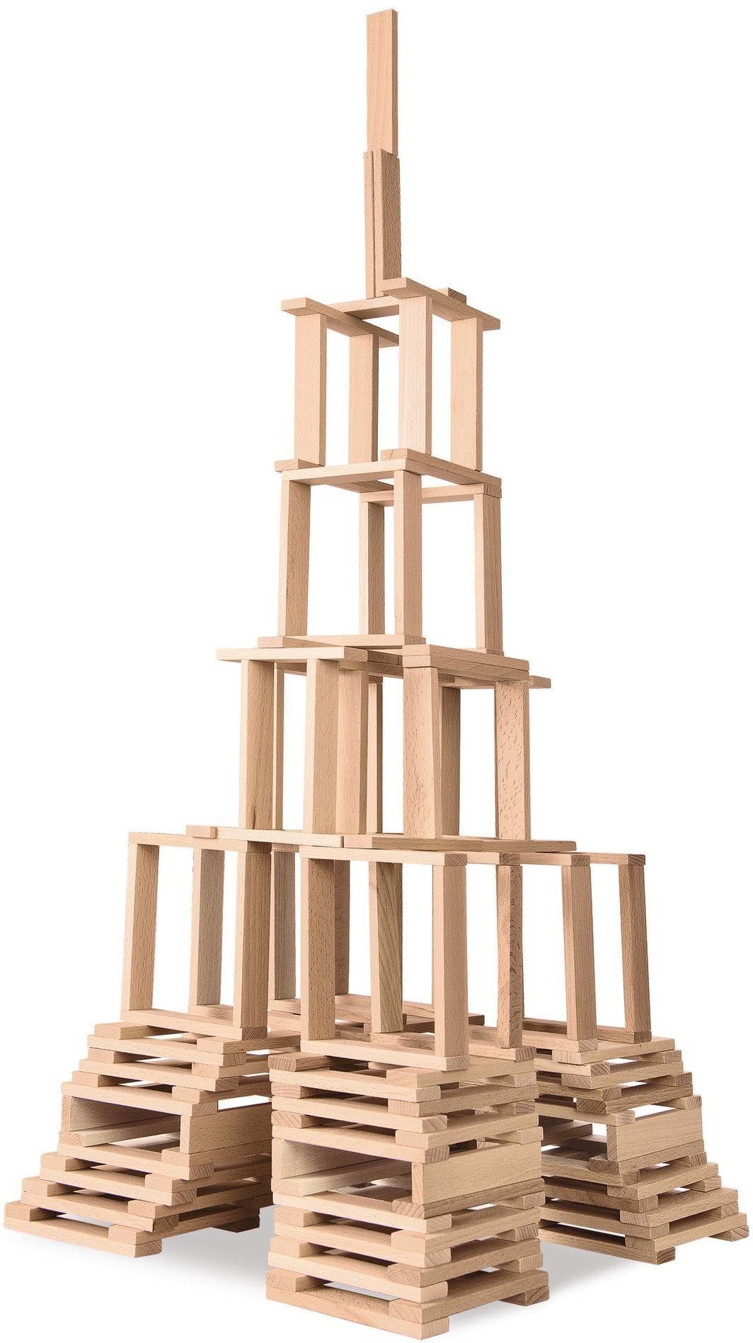 schützt St), Holzbaukasten, - in Wald FSC®- Made (200 Holzspielzeug, weltweit Europe, Spielbausteine Eichhorn