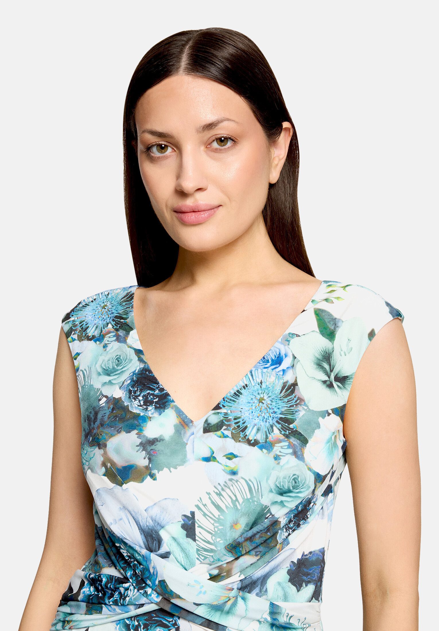 Vera Mont Overall Damen mit Raffung (1-tlg)