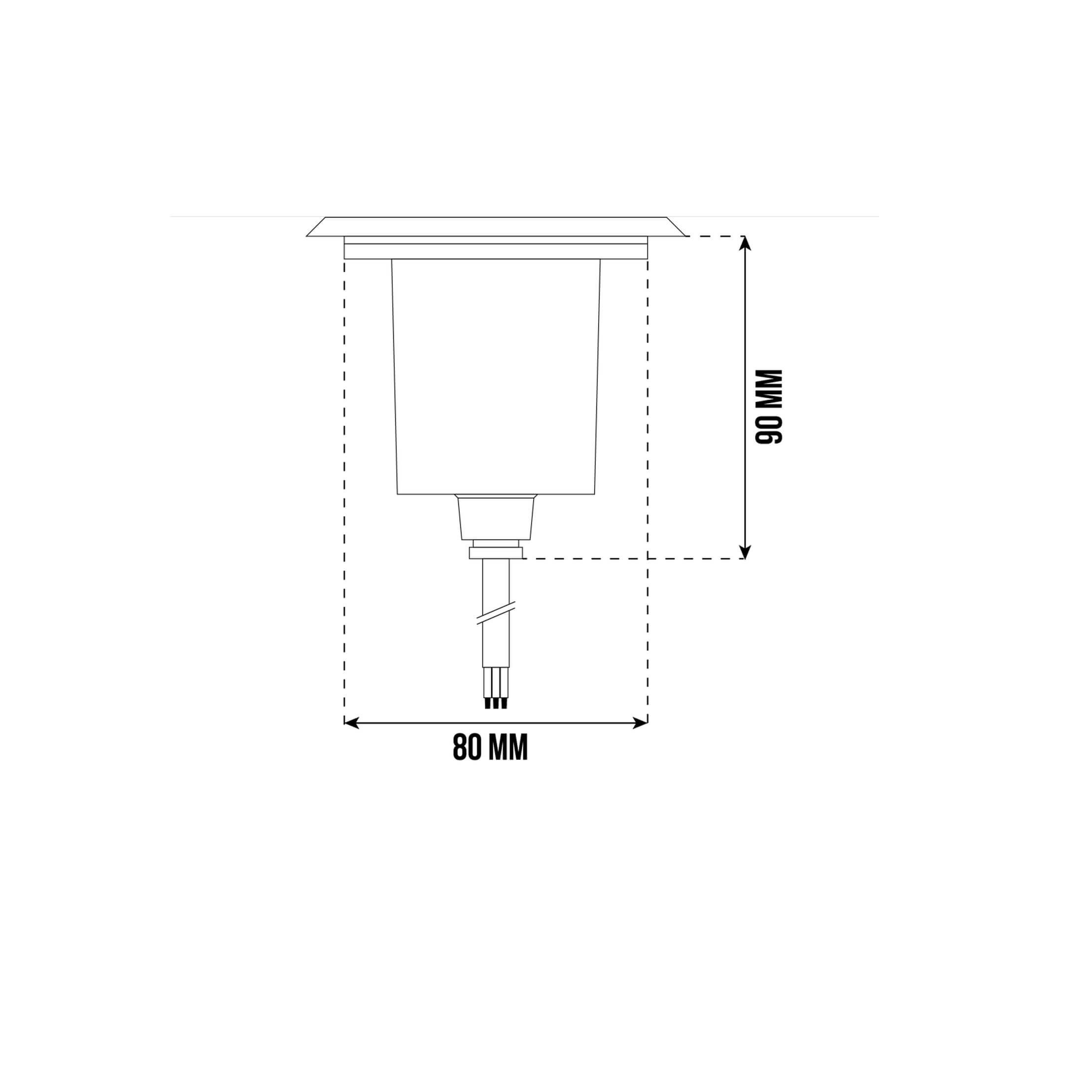 GTV LED Gartenleuchte LED Einbau Bodenleuchte günstig online kaufen