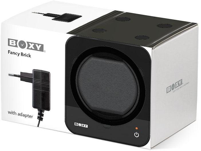 Boxy Uhrenbeweger Fancy Brick, 309394, Uhrendreher, für alle Automatikuhren geeignet, Geschenkidee
