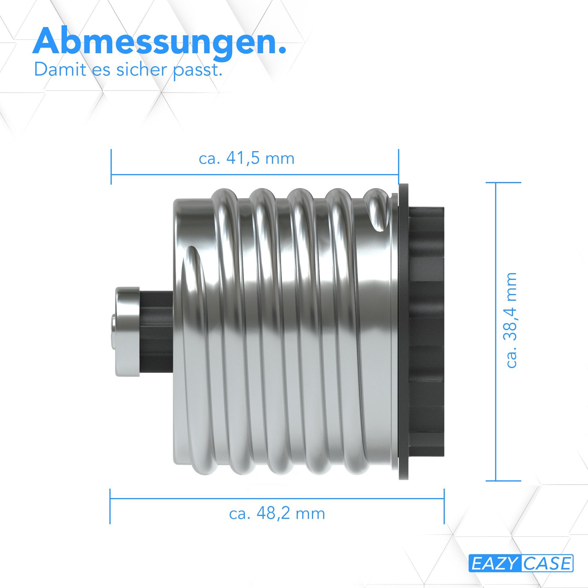 EAZY CASE Lampenfassung Lampensockel Adapter E27 Lampenadapter E27 E40 LED Lampe 4-St), Halogen Glühbirne, Stecker E40 (Spar-Set, Lampen zu Sets Adapter Energiesparlampen Fassung auf