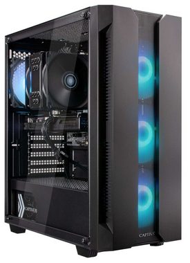 CAPTIVA Highend Gaming R80-185 Gaming-PC (AMD Ryzen 9 7900X, GeForce® RTX™ 4070, 16 GB RAM, 1000 GB SSD, Luftkühlung)